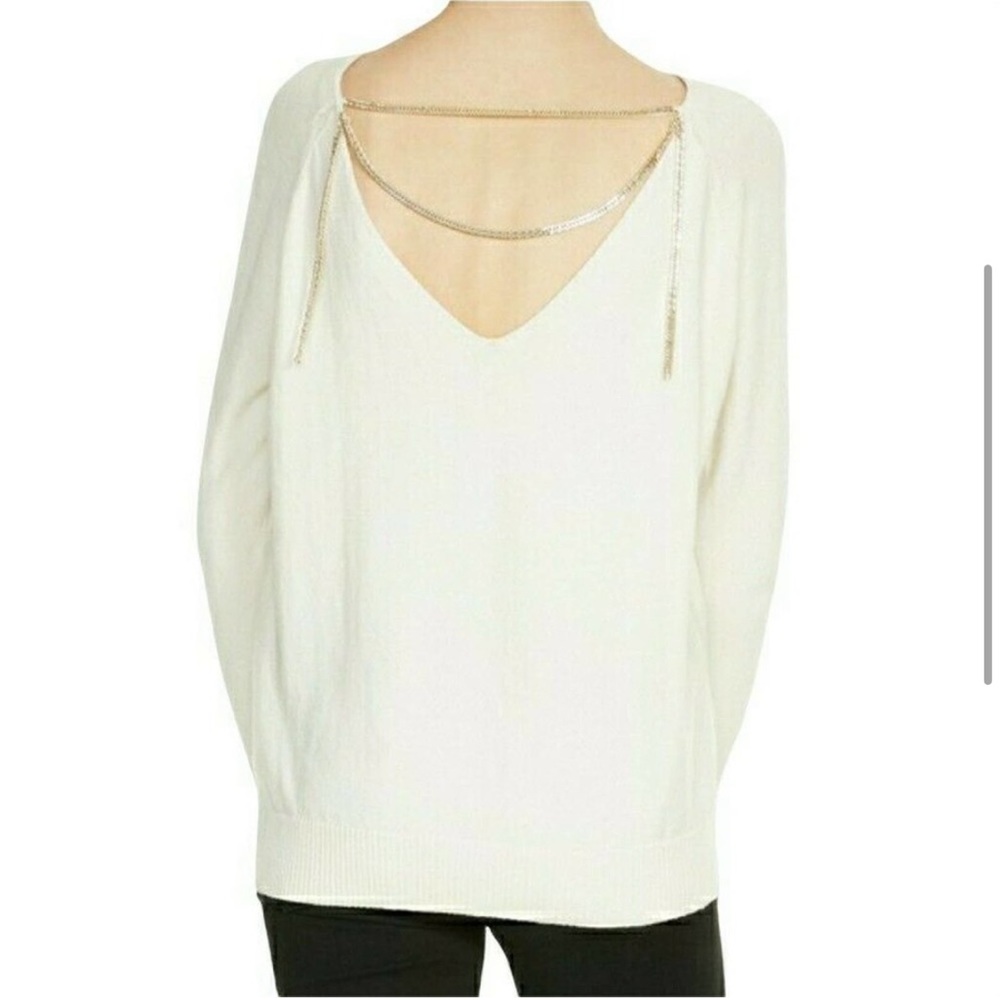 Maje Macademia Sweater in Ecru